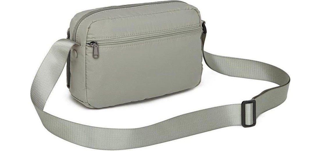 Smart Bags Ekstra Hafif Kumaş Postacı Çantası BC 3148 - Siyah görsel 7
