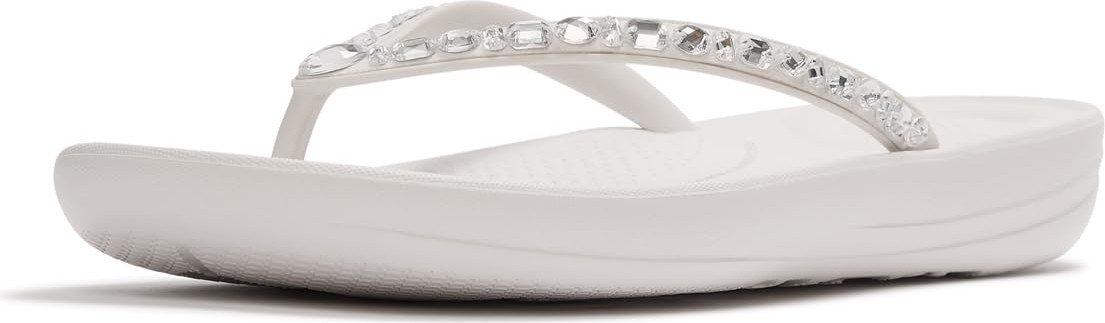 Aesco Kadın Iqushion Terlik JC8-090/194/D46 Fitflop Iqushıon Multi-Crystal Ergonomic