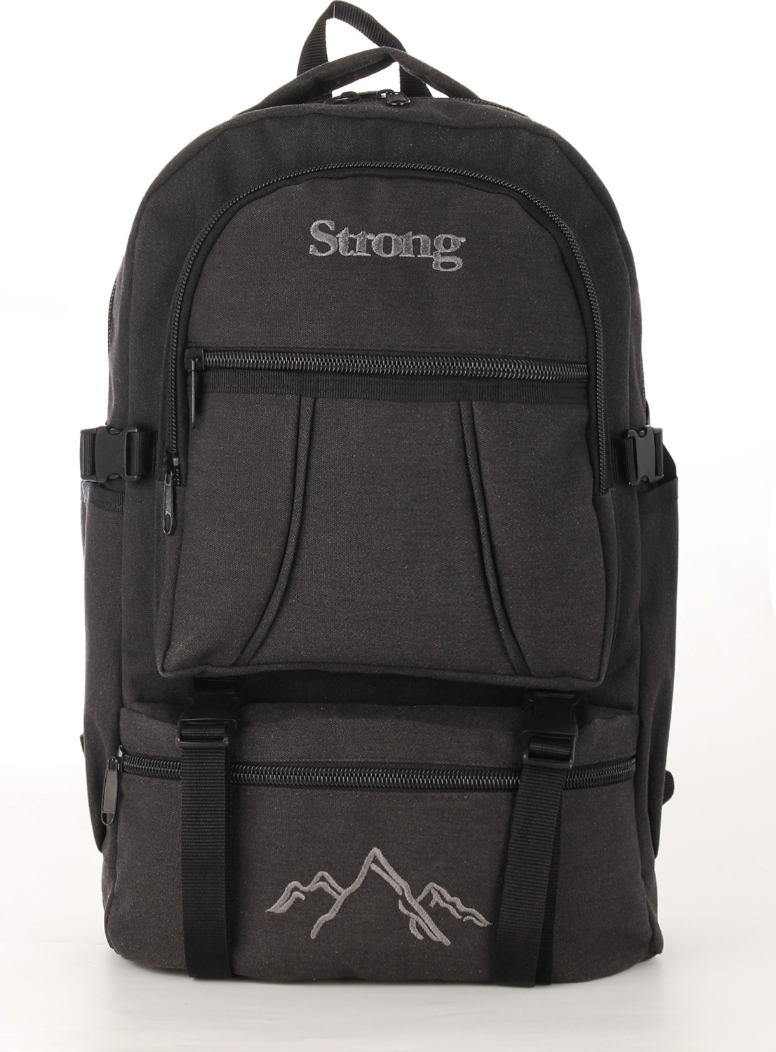 Strong Bag Strong Unisex Kanvas Kumaş Laptop Bölmeli Outdoor Sırt Çantası Dağcı Sırt Çantası ESCP01 görsel 7