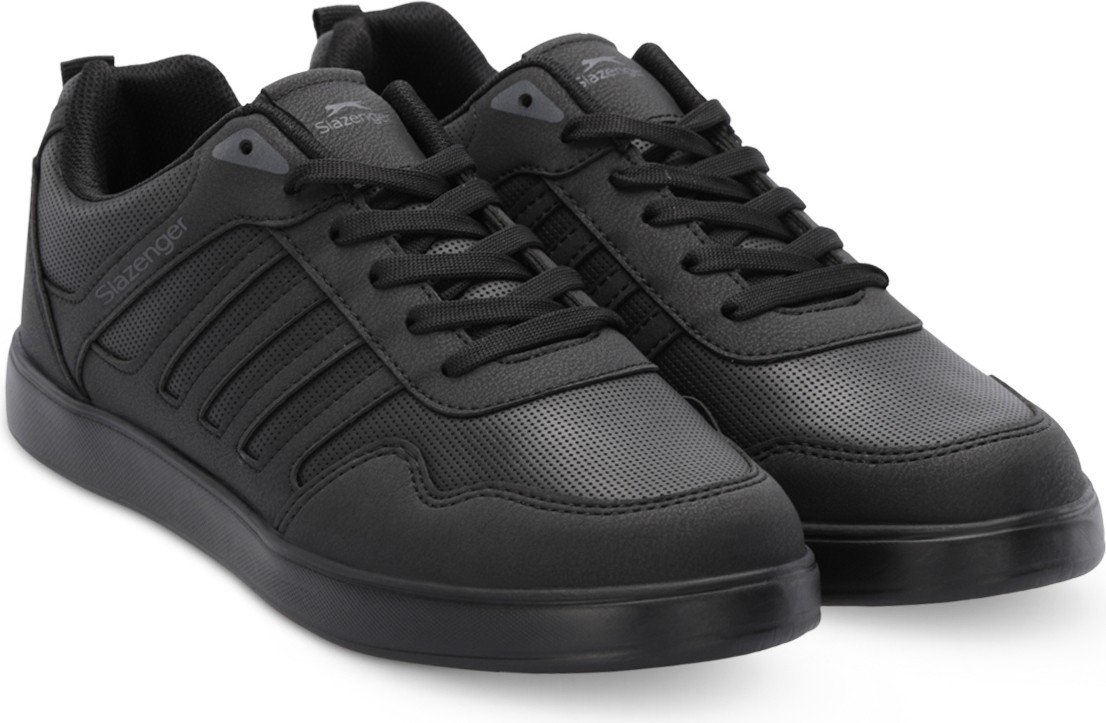 Slazenger ELECTRO Erkek Siyah / Siyah Günlük Spor Ayakkabısı görsel 2