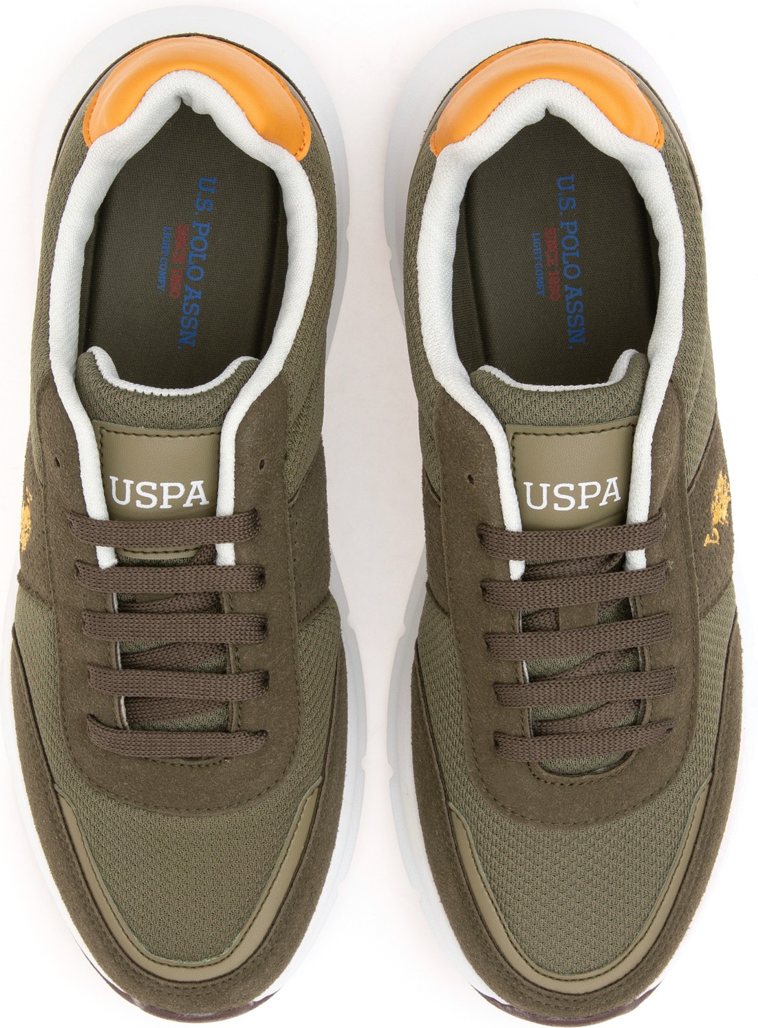 U.S. Polo Assn. Erkek Haki Spor Ayakkabı 50304777-VR027 görsel 6