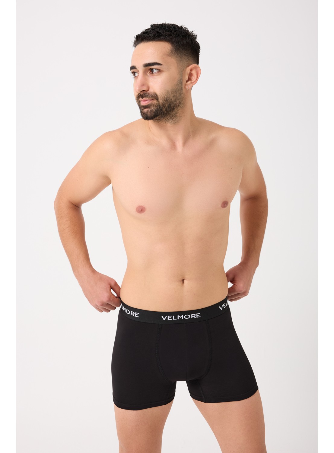 Velmore Erkek Boxer 6’lı Premium Kutu Pamuklu Likralı (Beden S - 5xl) görsel 2