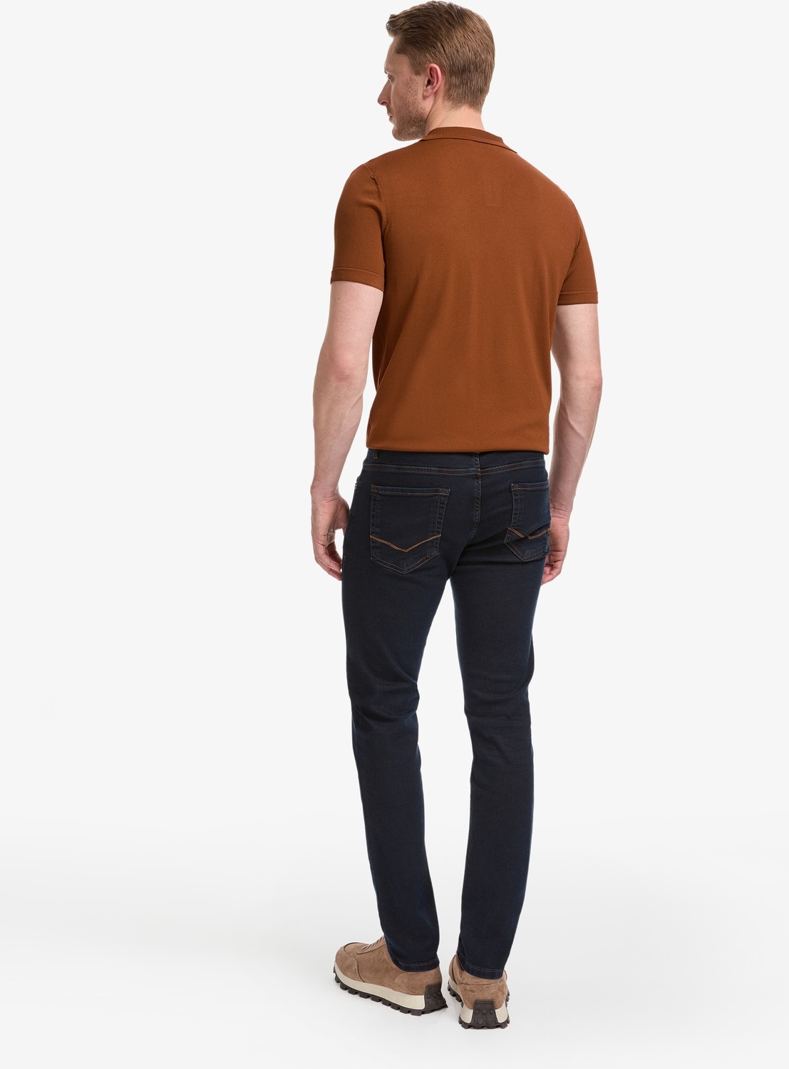 Pierre Cardin Erkek Koyu Lacivert Slim Fit Jean Pantolon 50327853-VR100 görsel 4