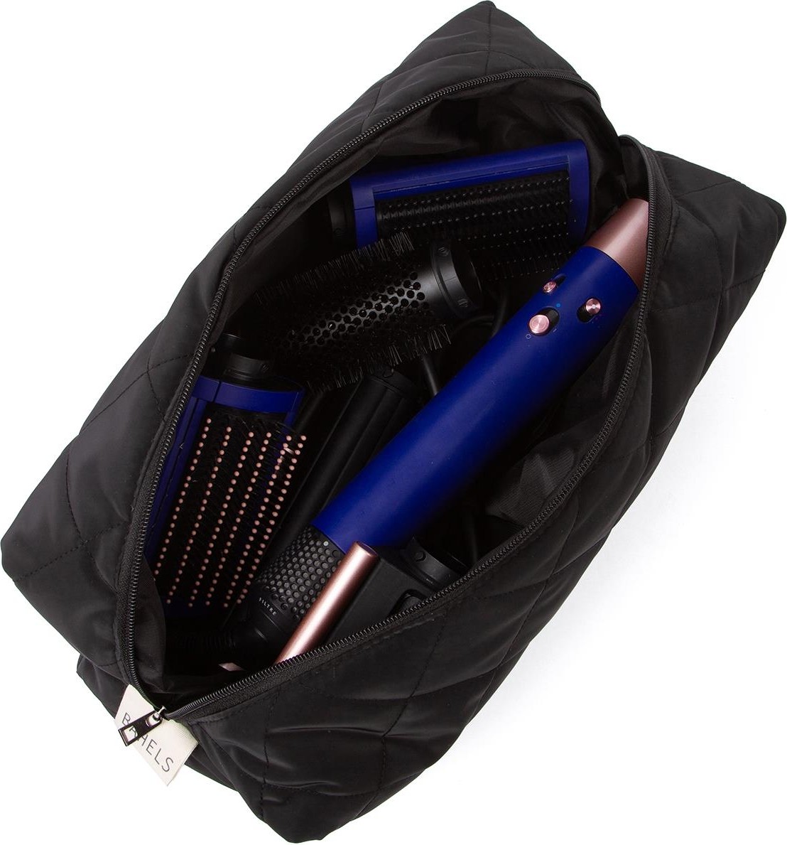 Bahels Papatya Desen Dyson Airwrap ve Tüm Saç Şekillendiriniz Için Xl Boy Çanta Seyahat Çantası görsel 5