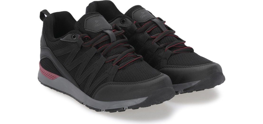 Slazenger ALBUS I Erkek Koyu Gri / Bordo Günlük Spor Ayakkabısı görsel 2