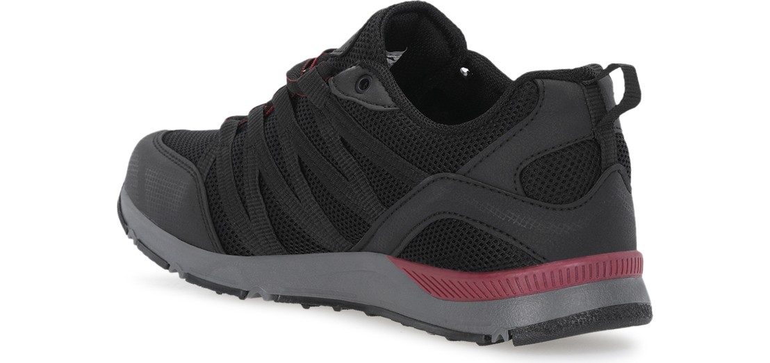 Slazenger ALBUS I Erkek Koyu Gri / Bordo Günlük Spor Ayakkabısı görsel 4