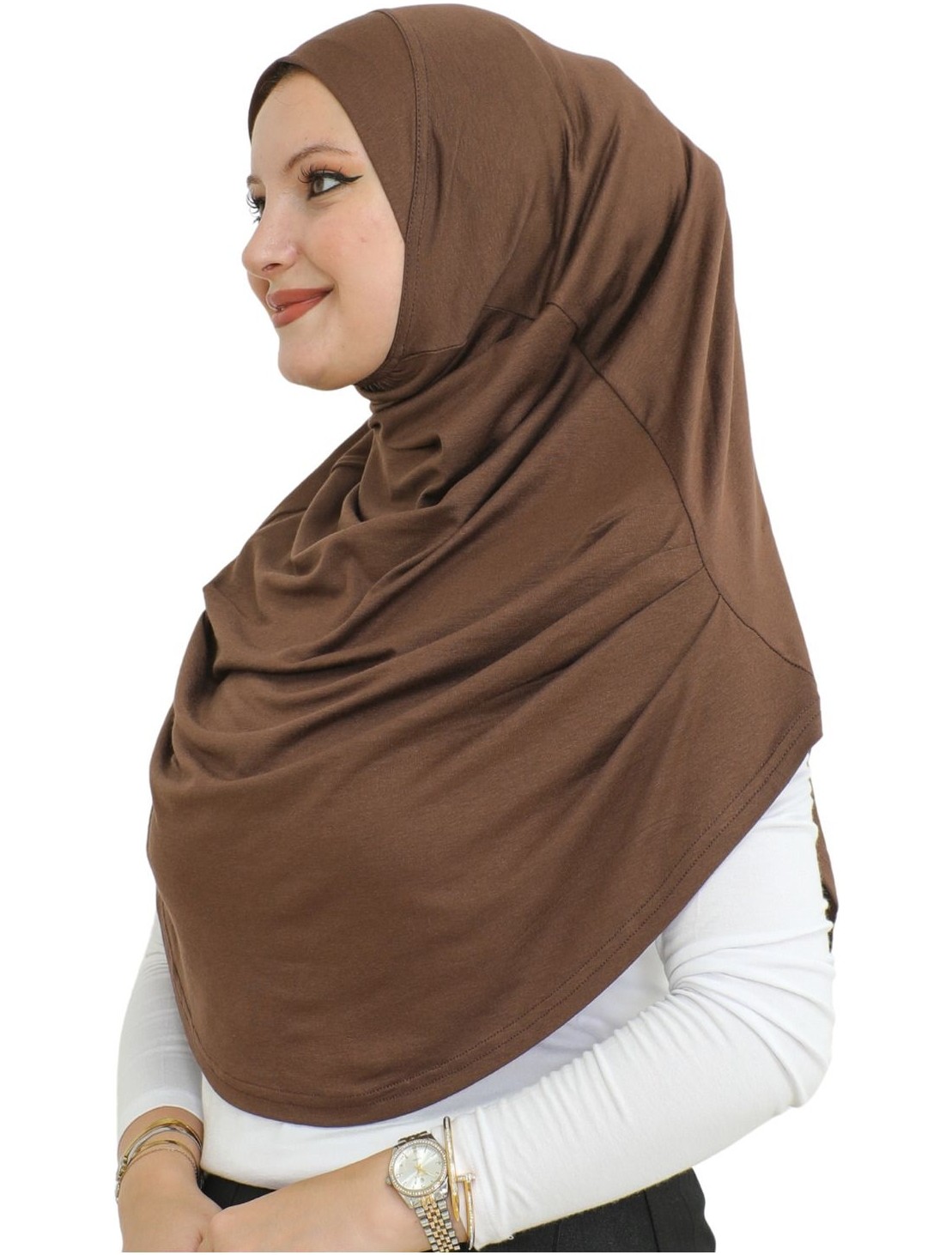 Modish Group Uzun Hazır Giyim Turban Yumuşak Eşarp Islami Giyim görsel 4