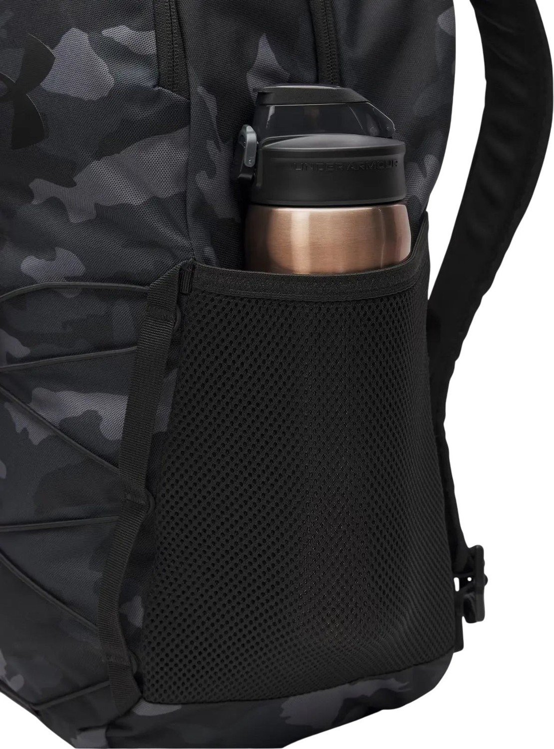 Under Armour Hustle Sport 6.0 Backpack Siyah-Siyah Unisex Sırt Çantası görsel 4