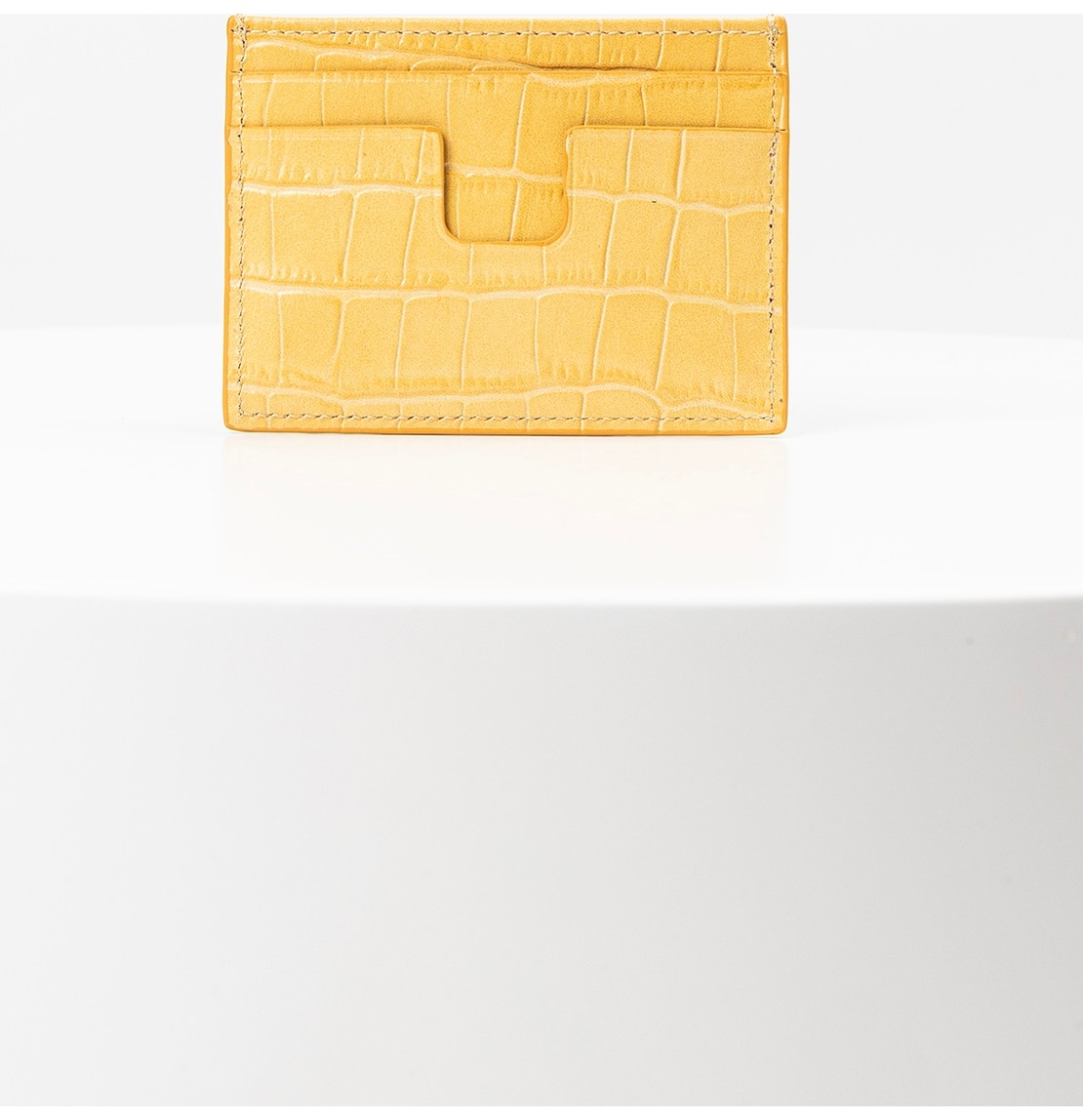 Bayderi Owpi Kroko Deri Minimal Unisex Kartlık görsel 6