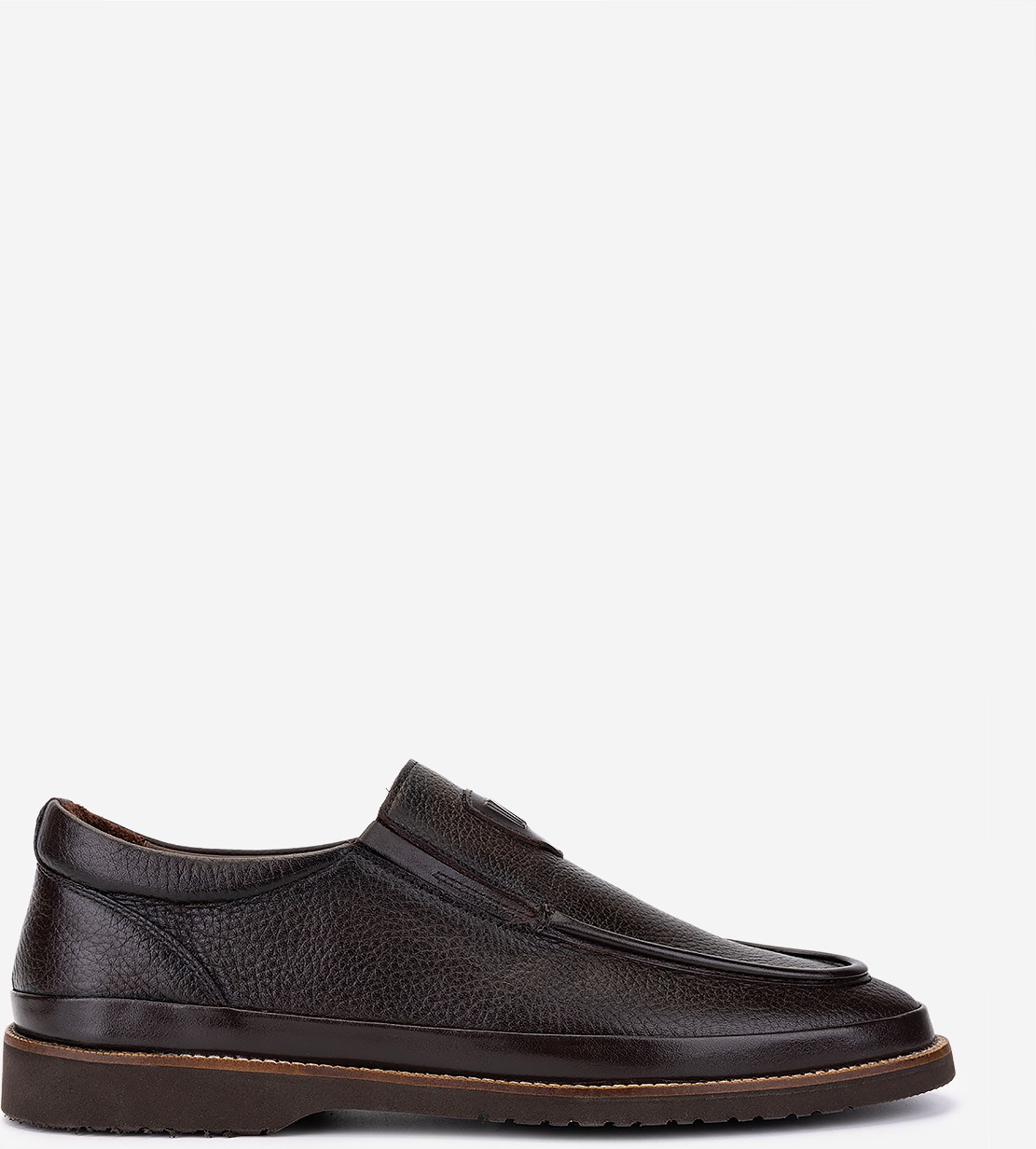 Valmenti Erkek Hakiki Deri Kahverengi Loafer Ayakkabı 374 1401 Erk Ayk SK25-26 Kahve Fltr