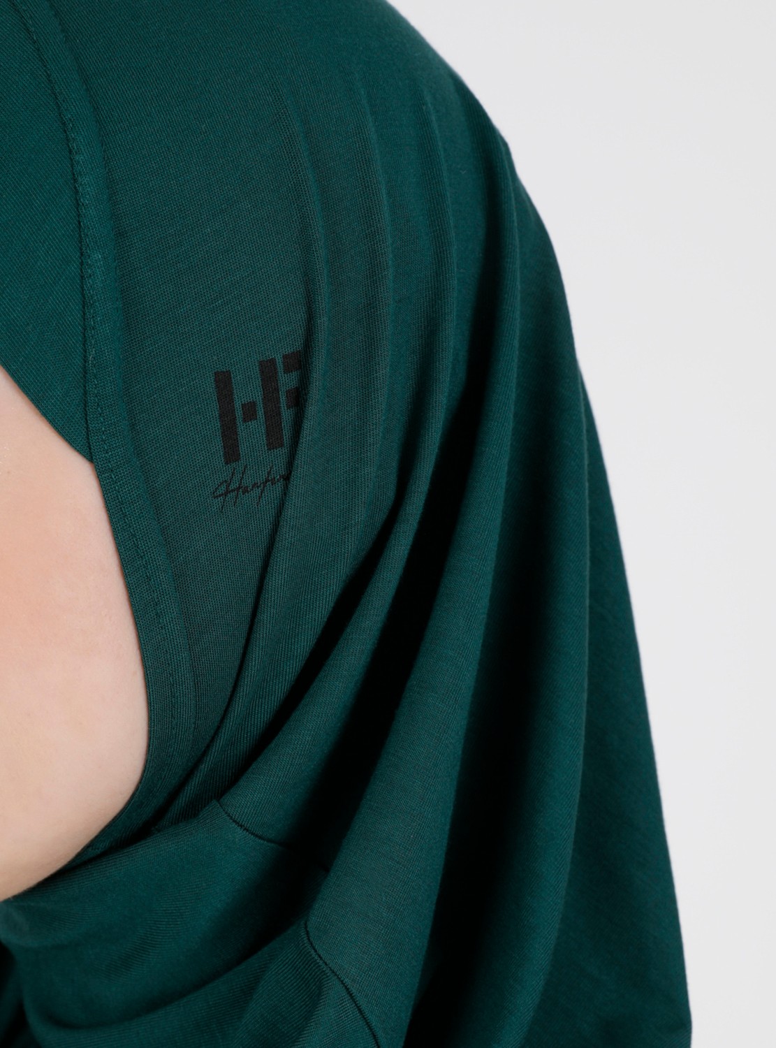 Ecardin Bone Ecardin Düz Logo Hijab Hf - Premium Spor Günlük Başörtüsü Hazır Konforlu Tesettür Hijab Bone görsel 7