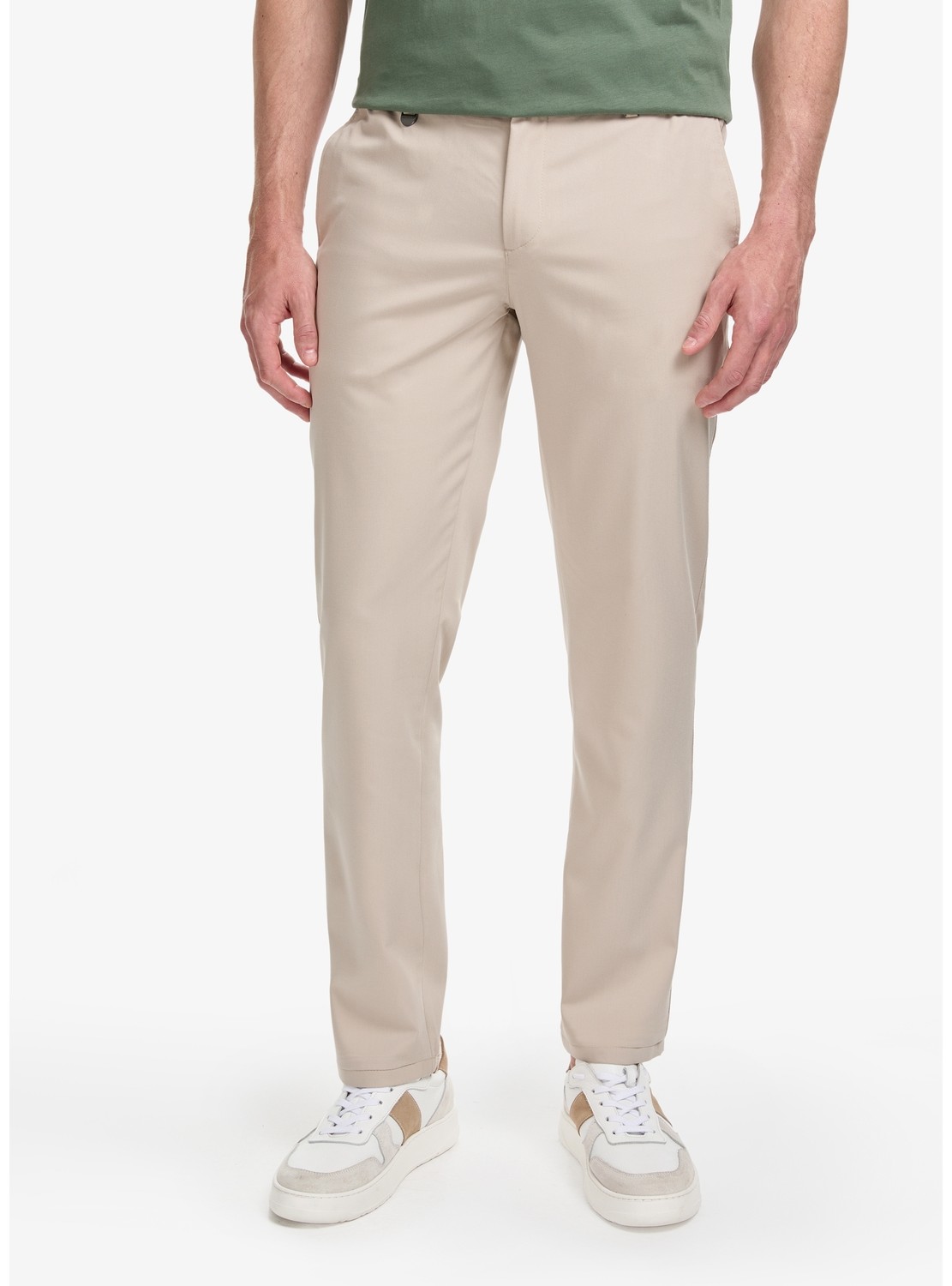 Pierre Cardin Erkek Lacivert Slim Fit Esnek Bel Klasik Jogger Pantolon 50325166-VR100 görsel 8