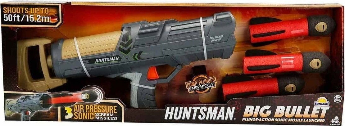 Akıllı Bayi 91944 Huntsman Big Bullet Füze Atan Silah -Sunman