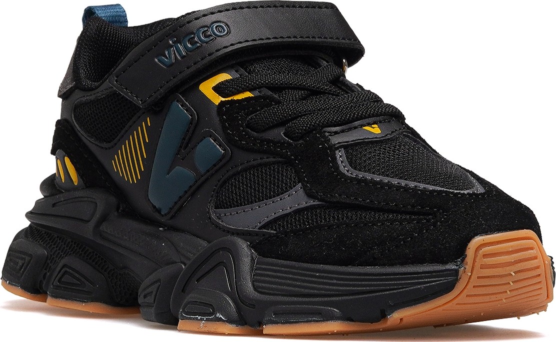 Vicco Wild Erkek Çocuk Günlük Sneaker Spor Ayakkabı 25K 346.200 Pe Siyah görsel 4