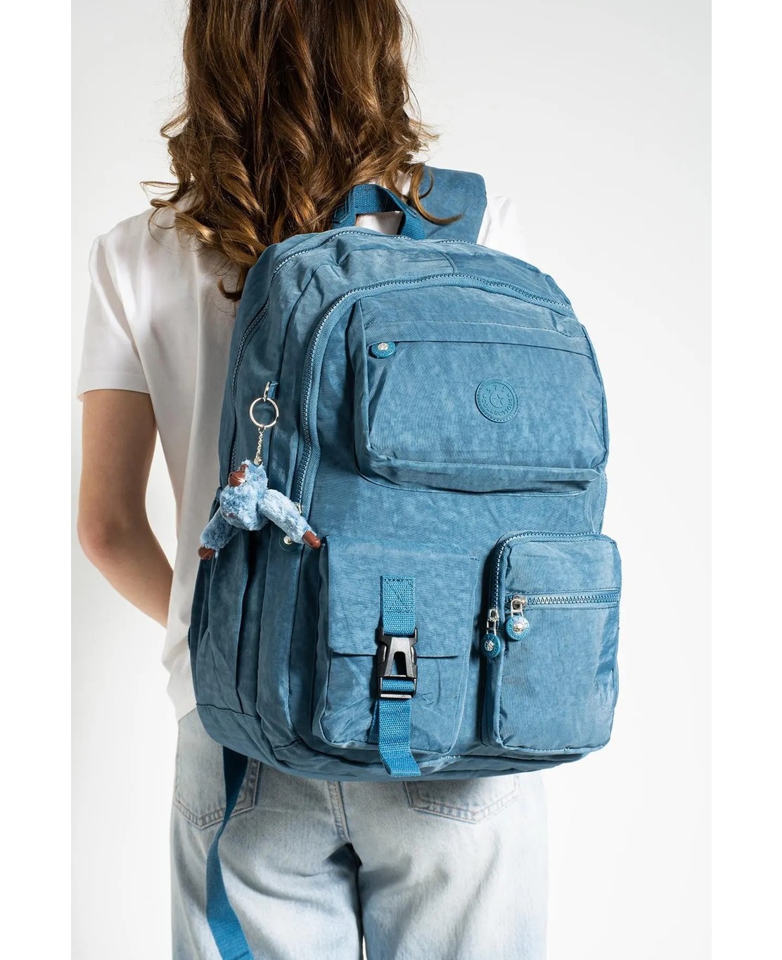 571 Collections Çanta Ultra Hafif Çok Cepli Su Geçirmez Sırt Çantası Unisex Laci (Model: 571-1K) görsel 2
