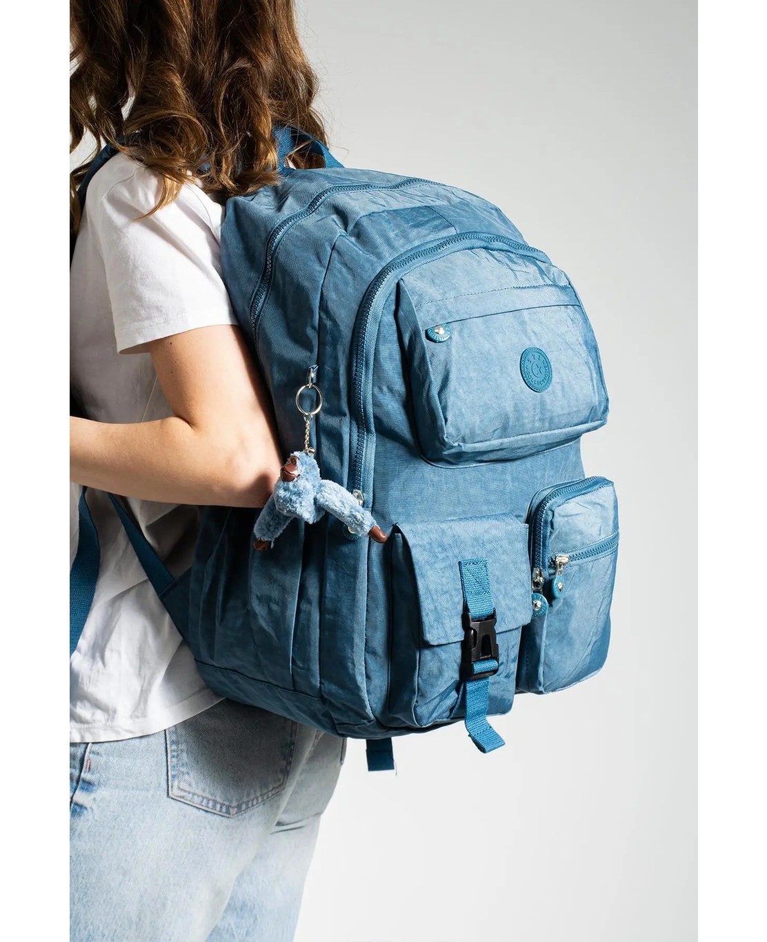 571 Collections Çanta Ultra Hafif Çok Cepli Su Geçirmez Sırt Çantası Unisex Laci (Model: 571-1K) görsel 3