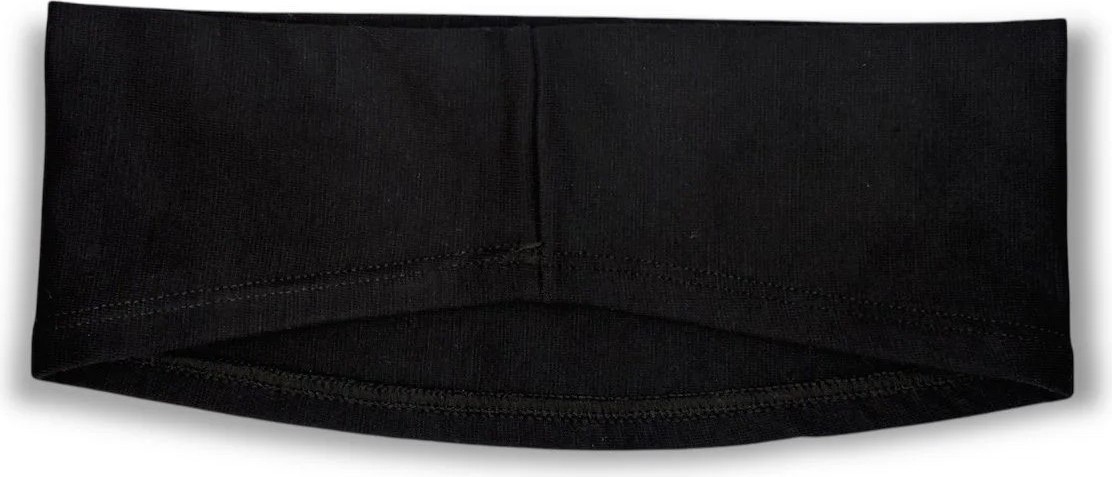 Aliva Scarf Kaymayan Silikonlu Bandana Bone Siyah - Kadın Tesettür Dikişsiz Kaymaz Geçme - Sportif Saç Bandı görsel 5