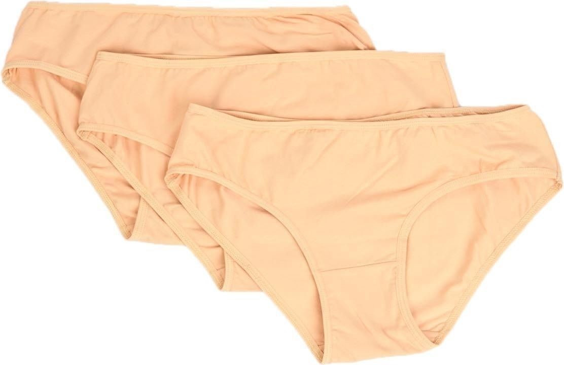 Bonbonetti Chocolate Baby&Kids Siyah 3'lü Paket Kadın Cover Slip Külot %100 Pamuk