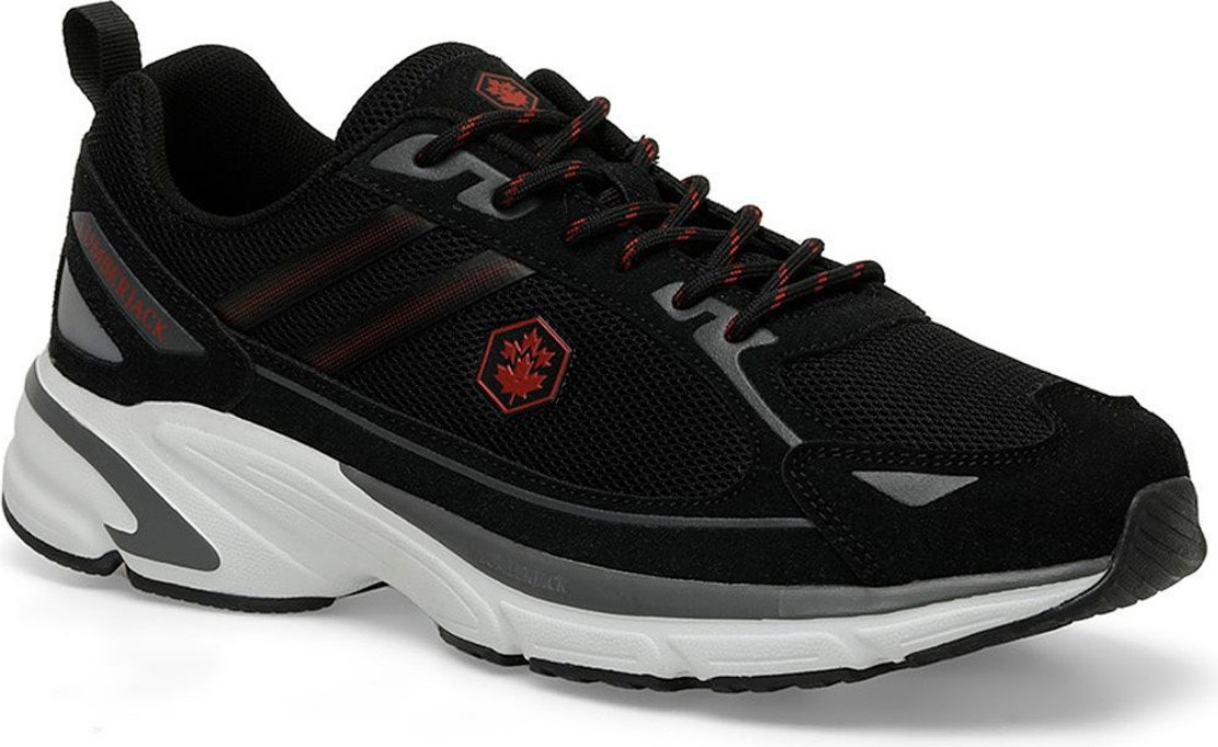 Lumberjack Wılly 4fx Yürüyüş Siyah-Kırmızı Erkek Sneaker 101498175 görsel 4