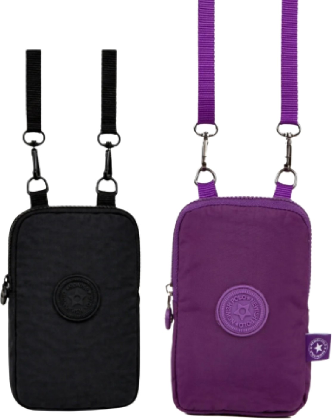 Sannora Bags 2'li Kadın Su Geçirmez Mini Telefon Cüzdan ve Pasaport Boyun Askılı Çapraz Omuz Çanta görsel 8