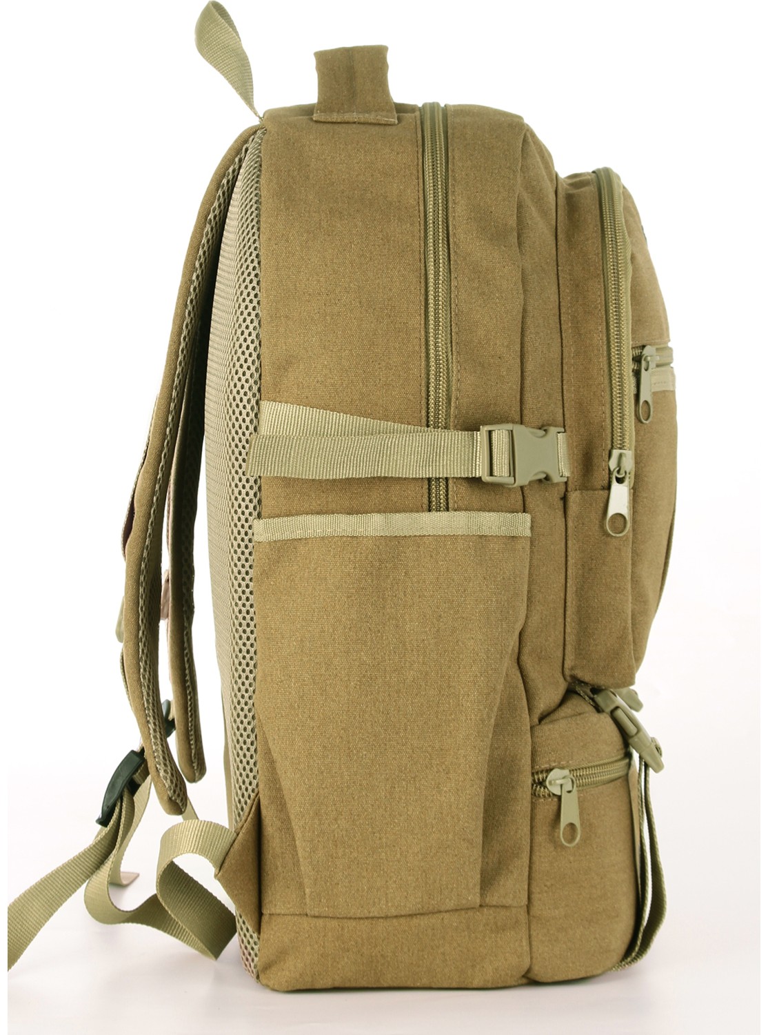 Strong Bag Strong Unisex Kanvas Kumaş Laptop Bölmeli Outdoor Sırt Çantası Dağcı Sırt Çantası ESCP01 görsel 3