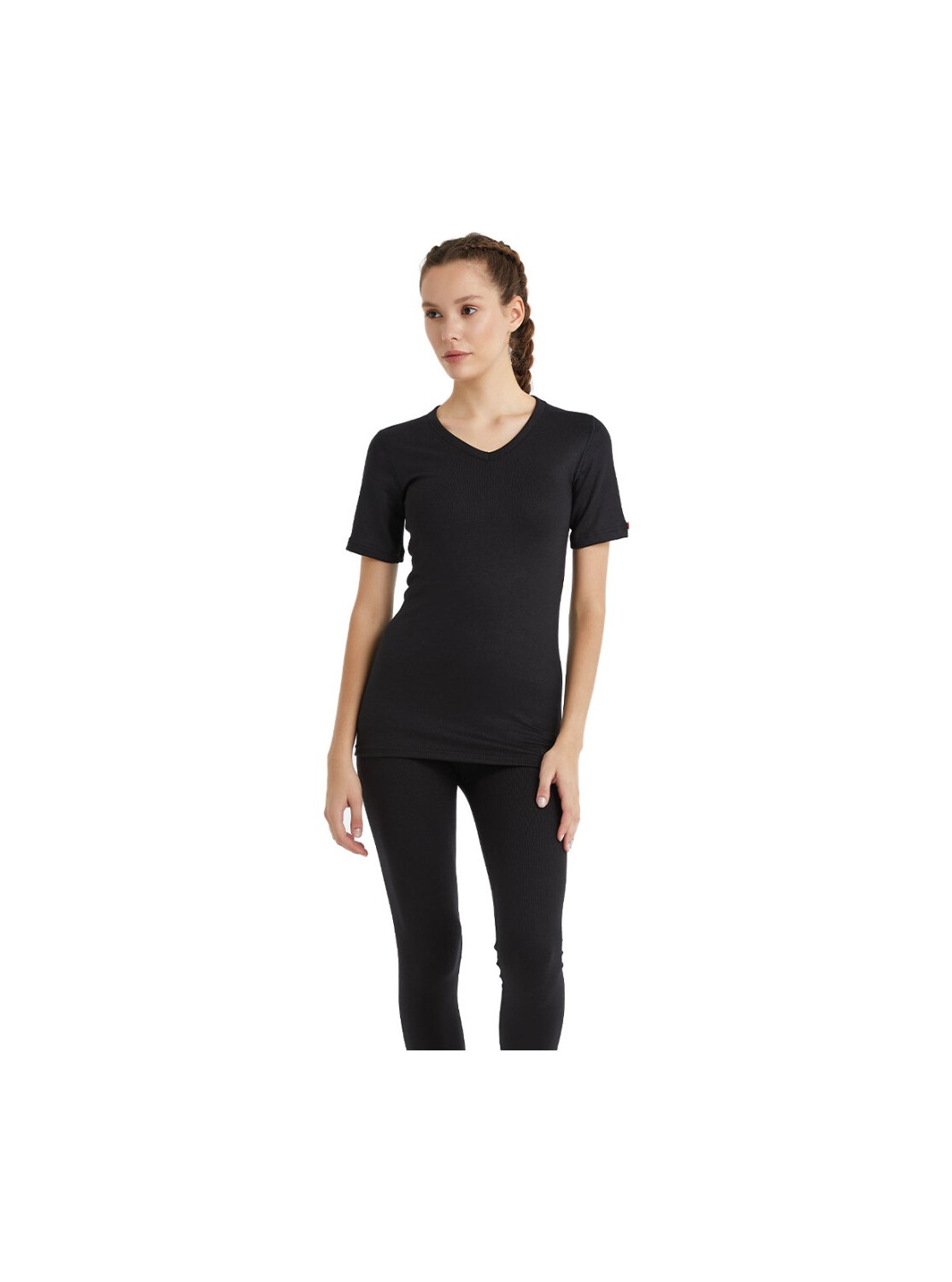 Blackspade Unisex Termal Tişört, V Yaka, Isı Tutucu Kışlık Iç Giyim 1263 görsel 4
