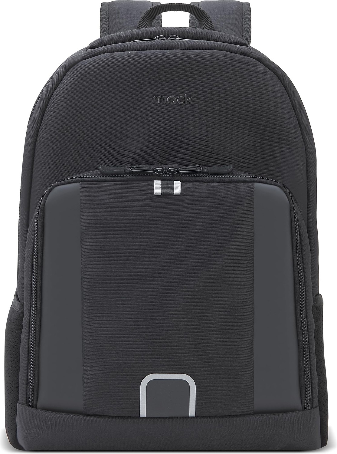 Die Grup Mack Luna Eco MCE-1211 Çevre Dostu Reflektörlü Laptop Sırt Çantası, Seyahat Sırt Çantası, MacBook Sırt Çantası, Erkek Kadın 14.1 Inç Bilgisayar Çantası, Siyah
