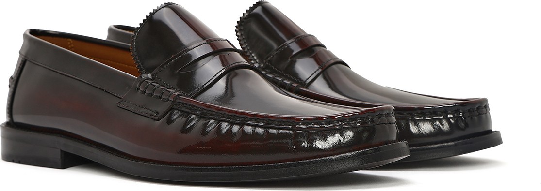 Derimod Erkek Bordo Deri Klasik Loafer 26SFD601722 görsel 2