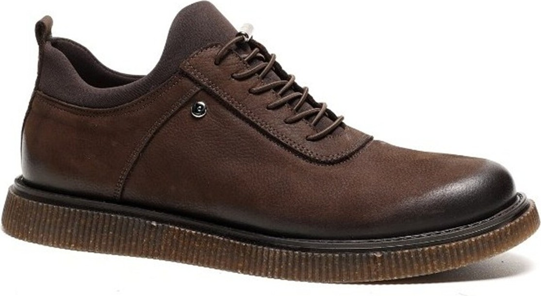 Pierre Cardin 61896 Kahverengi Nubuk Kışlık Erkek Ayakkabı görsel 6