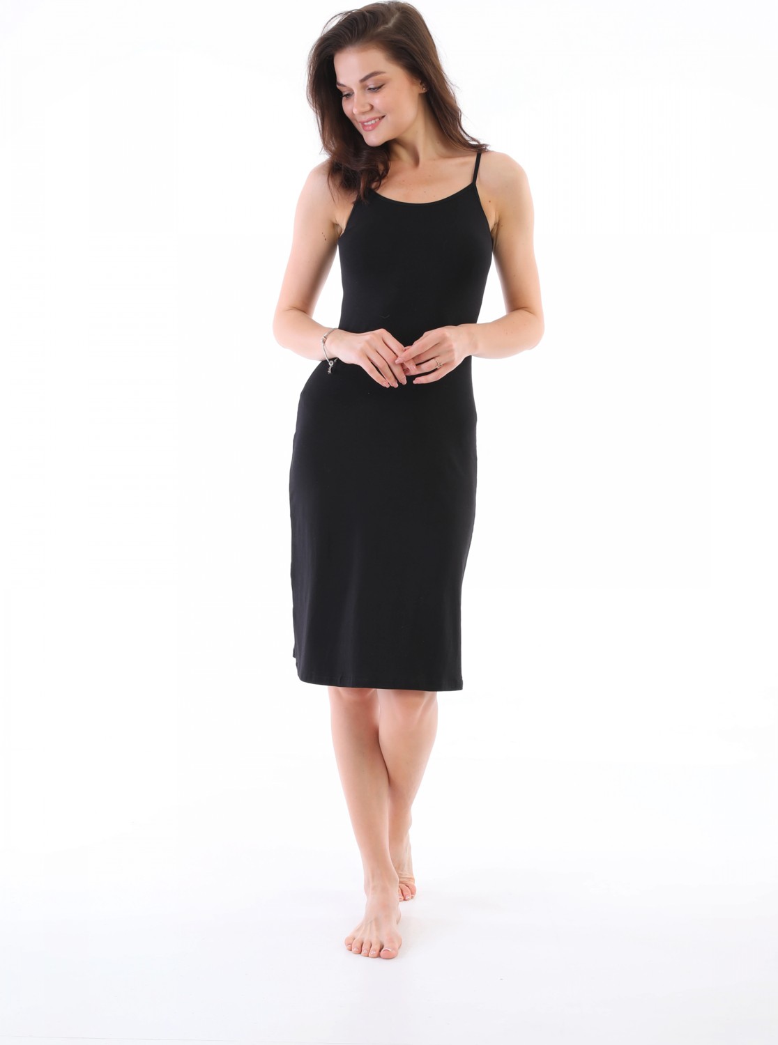 Marsilyan - Freshness 3165 Kadın Modal Askılı Jüpon Kombinezon görsel 2