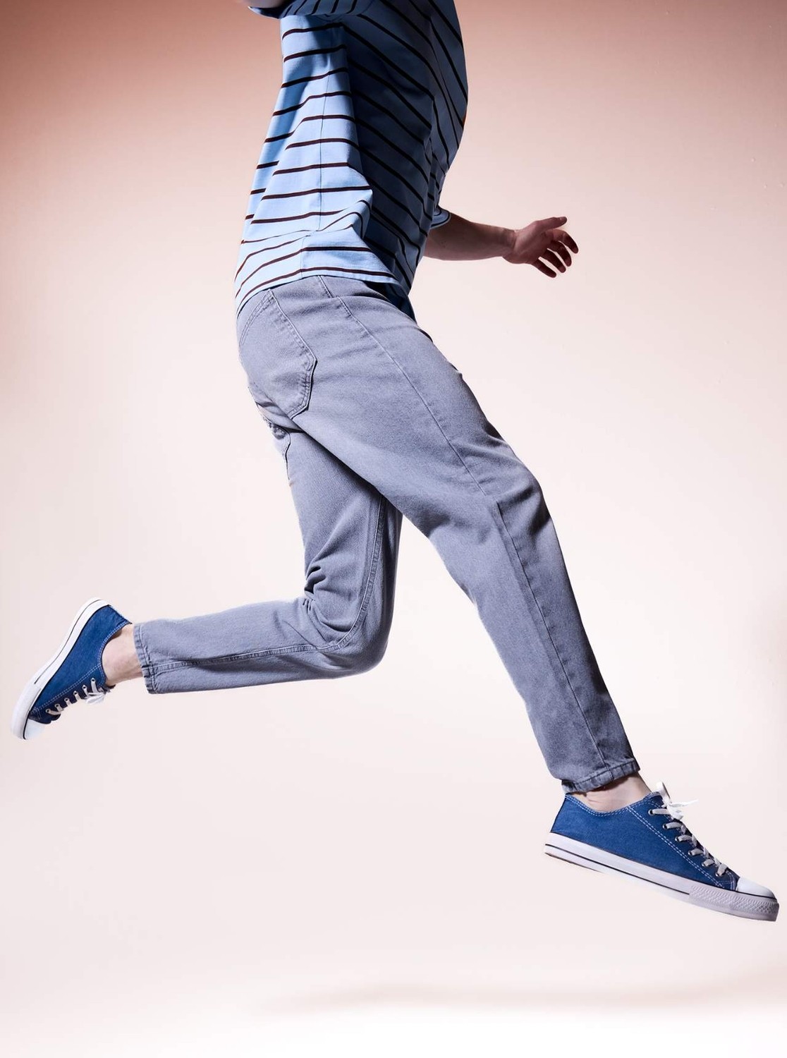 DeFacto Slim Tapered Fit Normal Bel Daralan Paça Jean Pantolon H6595AX26SM görsel 3
