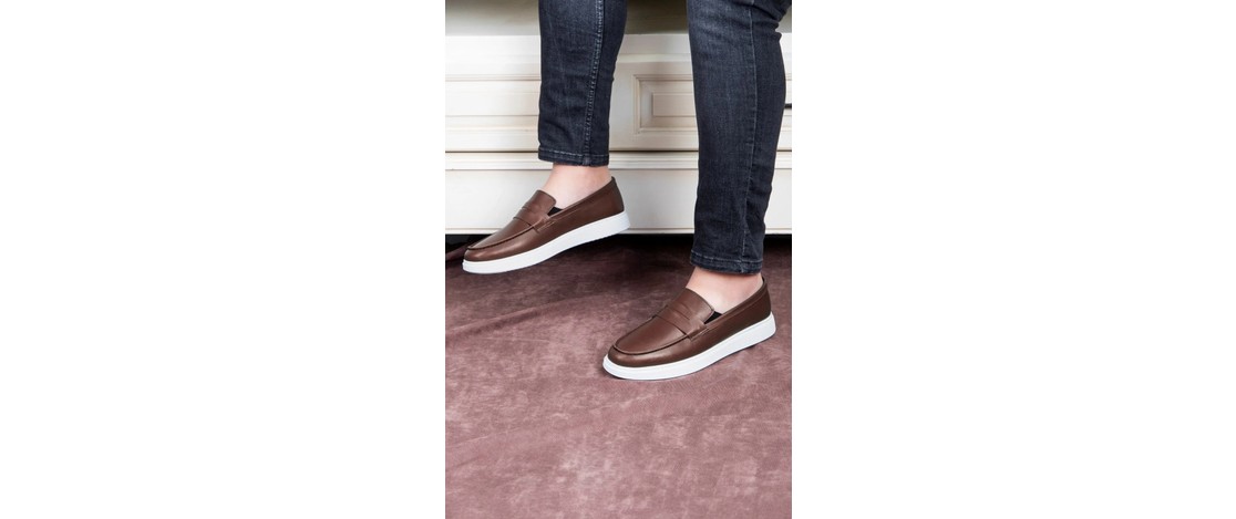 Ducavelli Trim Deri Erkek Günlük Ayakkabı Loafer Ayakkabı görsel 8