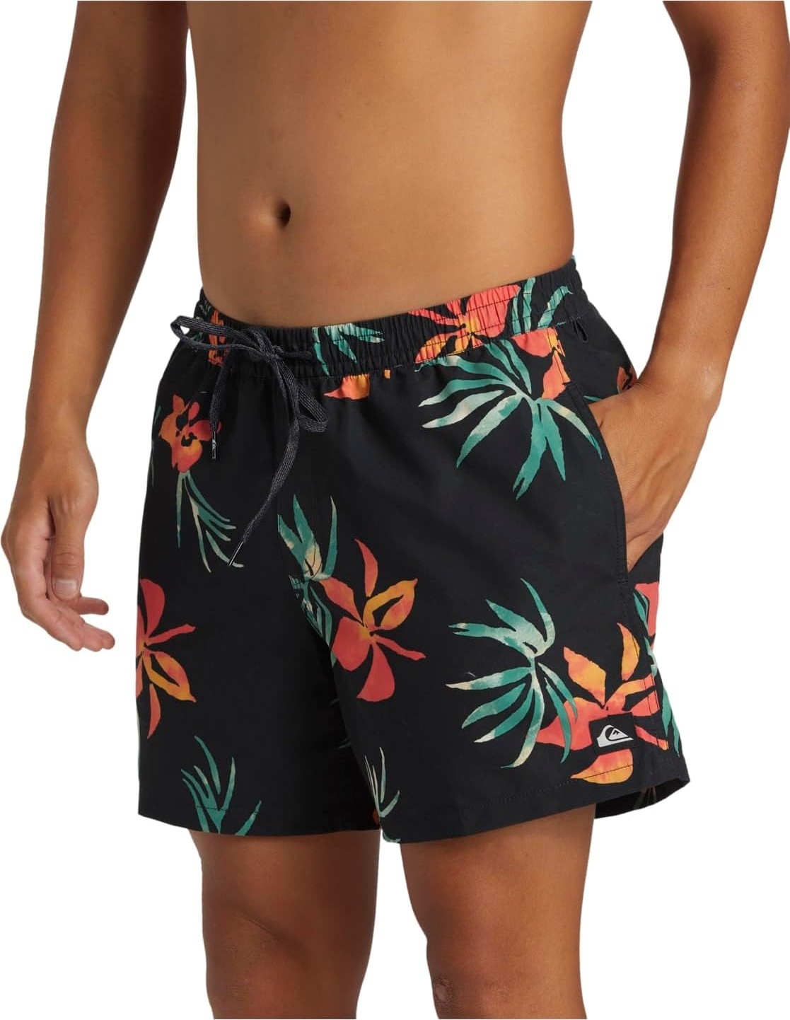 Happy Trend Quiksilver AQYJV03147 Everyday Mix Volley 15 Siyah Erkek Şort görsel 4