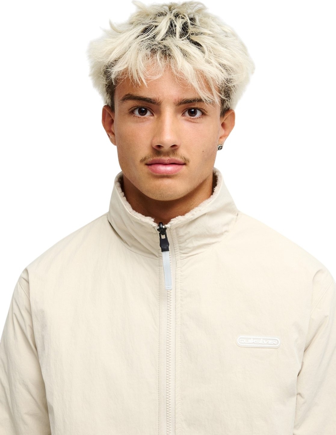 Quiksilver Urban Storm Reversible Bej Erkek Polar görsel 3