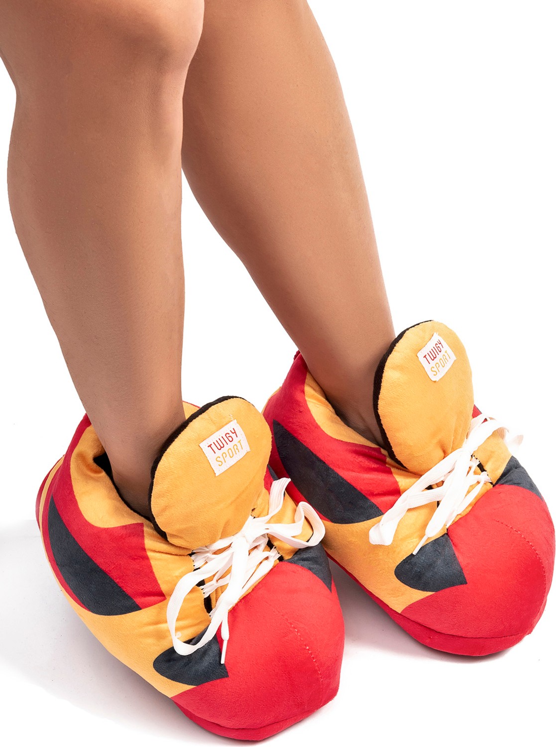 Twigy Sorty Unisex Hayvanlı Panduf Kırmızı 37/46