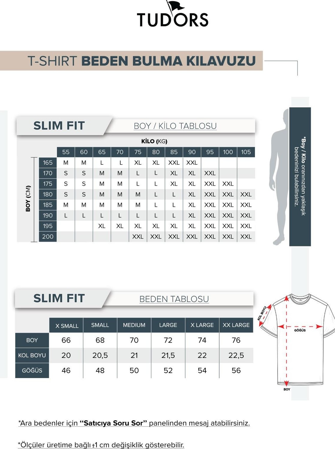 Tudors 2'li Paket Siyah Slim Fit Dar Kesim Pamuk Bisiklet Yaka Tişört görsel 5