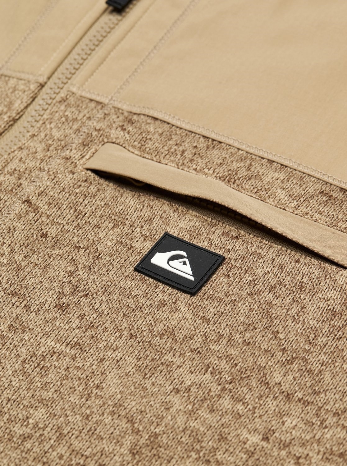 Quiksilver Keller Outdoor Fz Bej Erkek Polar görsel 3