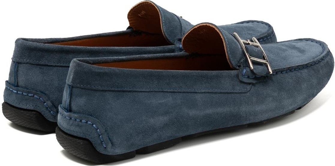 Giuseppe Mengoni Erkek Oxford ( Klasik) MO-7574A044-7574 Giuseppe Mengoni Indigo Süet görsel 4