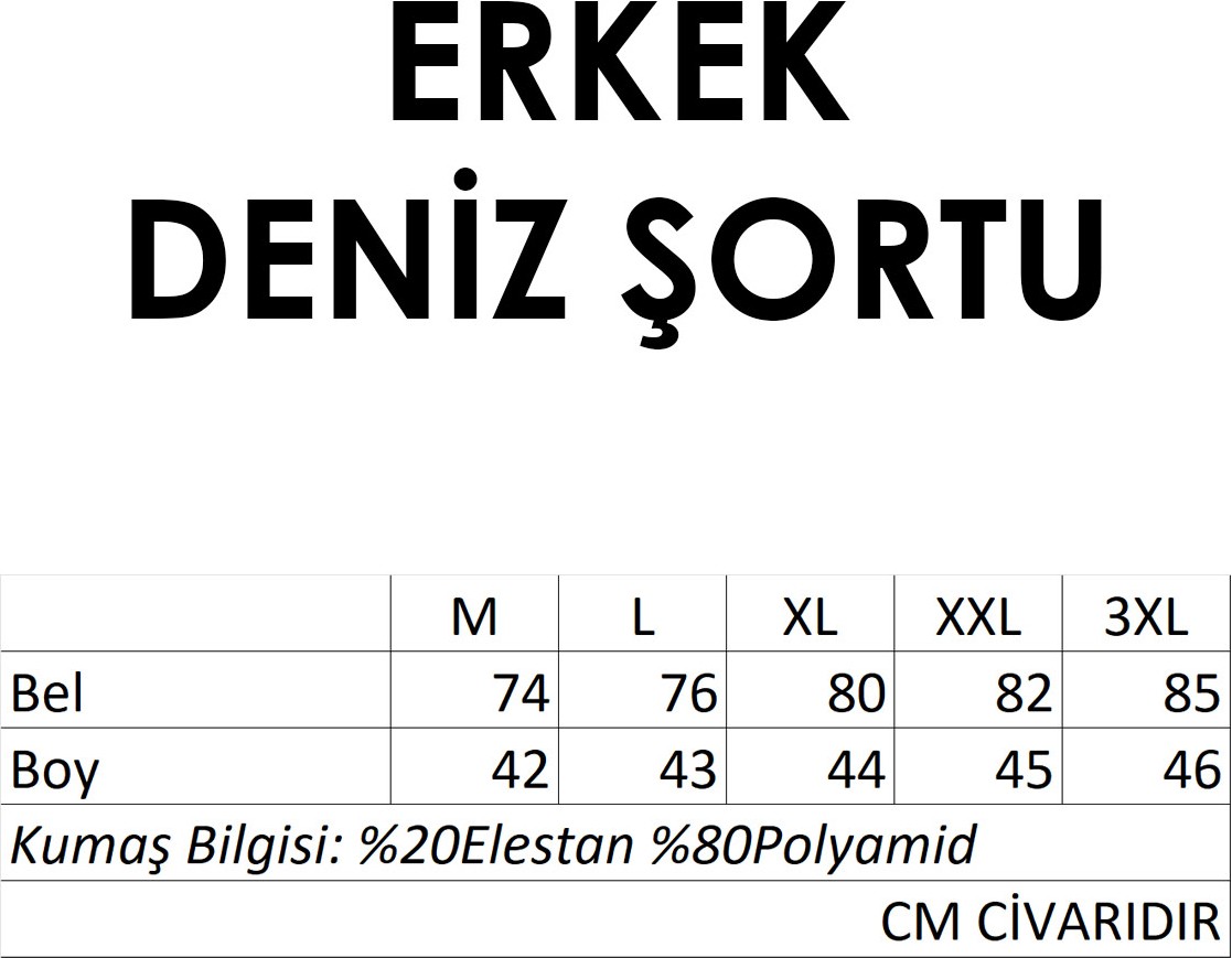 Remsa Erkek Deniz Havuz Şortu Eldan S282 Haki görsel 3