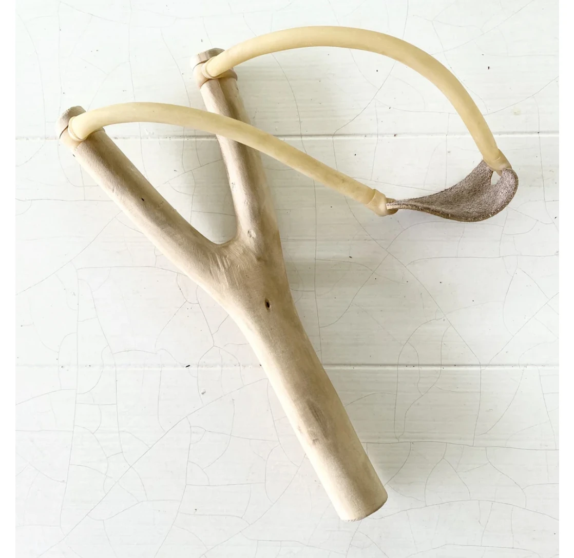 Resim Şıktek Oyuncak Sapan-Nostaljik Kuş Sapanı-El Yapımı Çam-Meşe-Söğüt Çatallı Köy Yapımı Doğal Sapan 