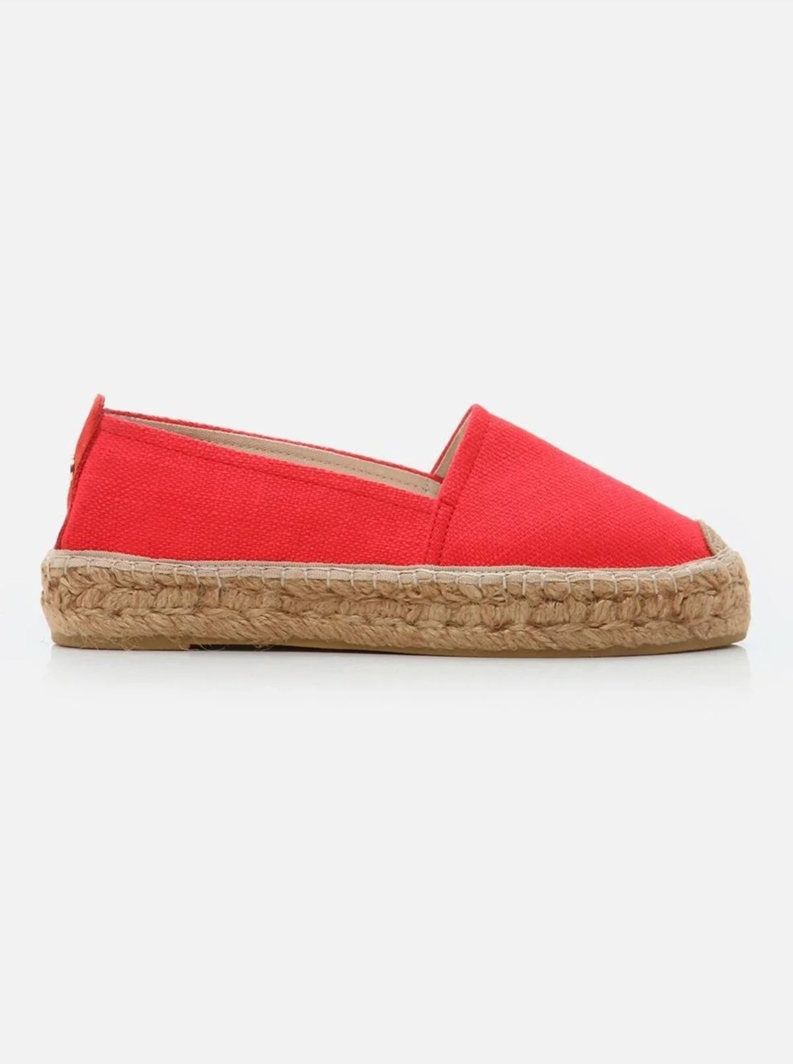 Su Espadril Nathalie Kırmızı Kadın Düz Espadril