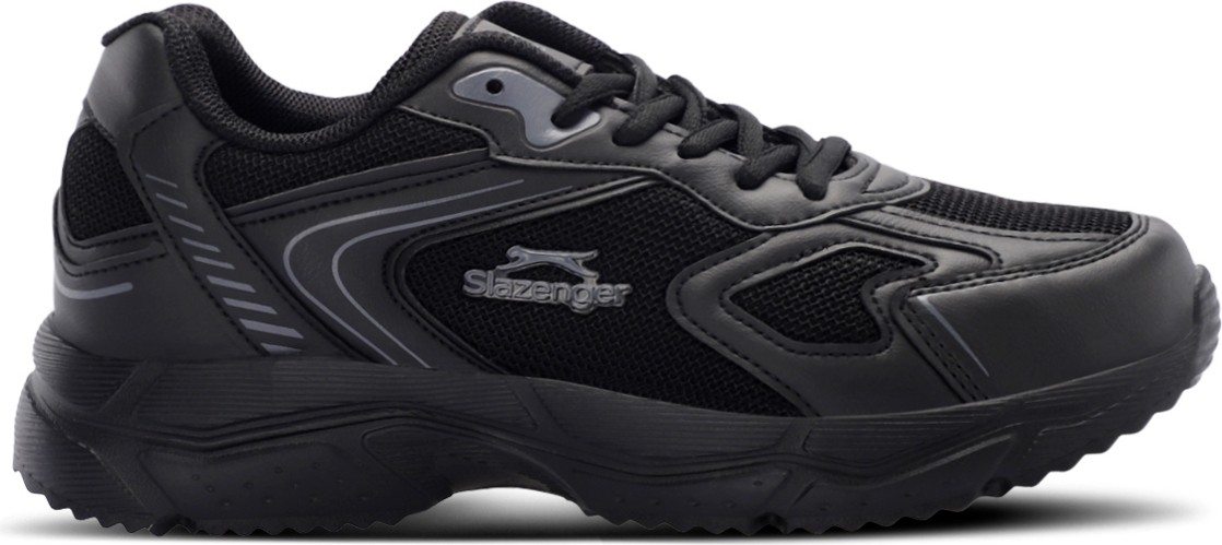 Slazenger ORNELLA Erkek Siyah / Koyu Gri Koşu & Yürüyüş Spor Ayakkabısı görsel 6