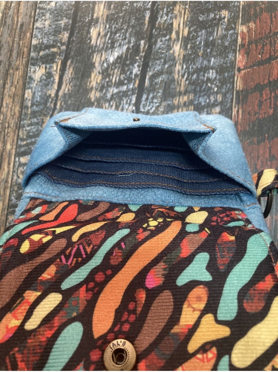 street&bagdnz Street Bag Etnik Otantik Bohem Çok Cepli Cüzdan Günlük Seyehat Kullanım görsel 2