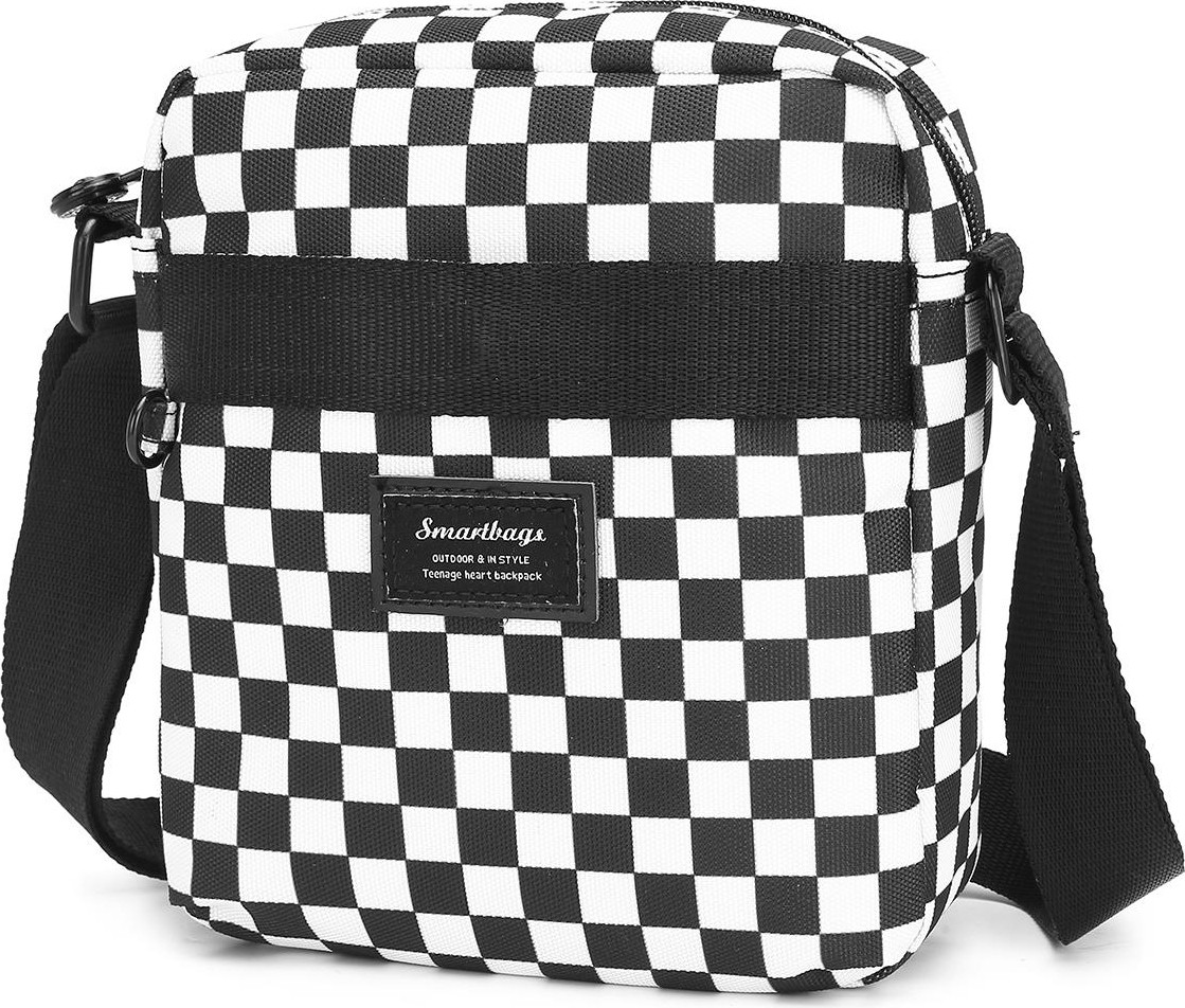 Smart Bags SMBYB3089-5146 Siyah/beyaz Unisex Çapraz Çanta görsel 3