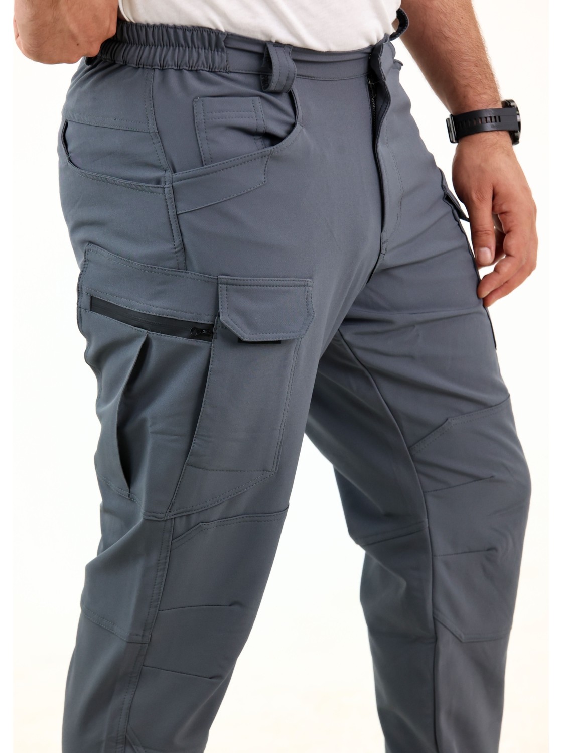 Relax Time Erkek Outdoor Likralı Kargo Cepli Astrid Taktikal Pantolon görsel 8