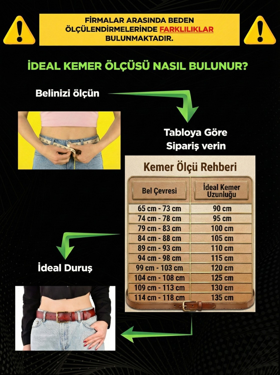 GoDeri %100 Hakiki Deri, Siyah Nikel Takım Tokalı 4 cm Kırmızı Kadın Kemeri; Kot, Spor Kemer=nikel.tk.76 görsel 7