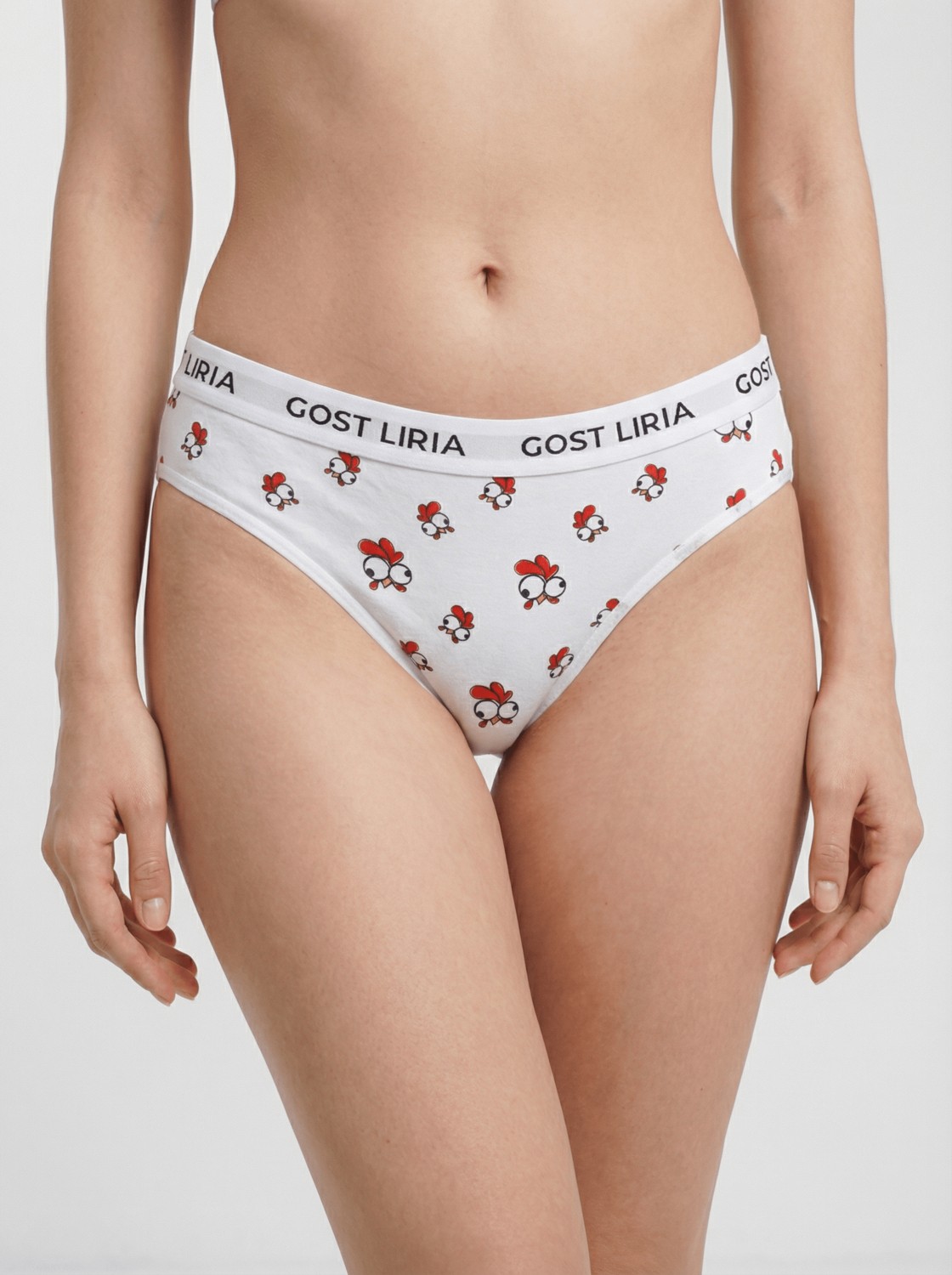 GOST LİRİA - Chicken Desenli Kadın Slip Külot görsel 3