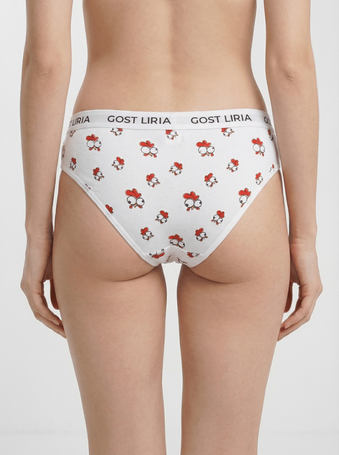GOST LİRİA - Chicken Desenli Kadın Slip Külot görsel 5