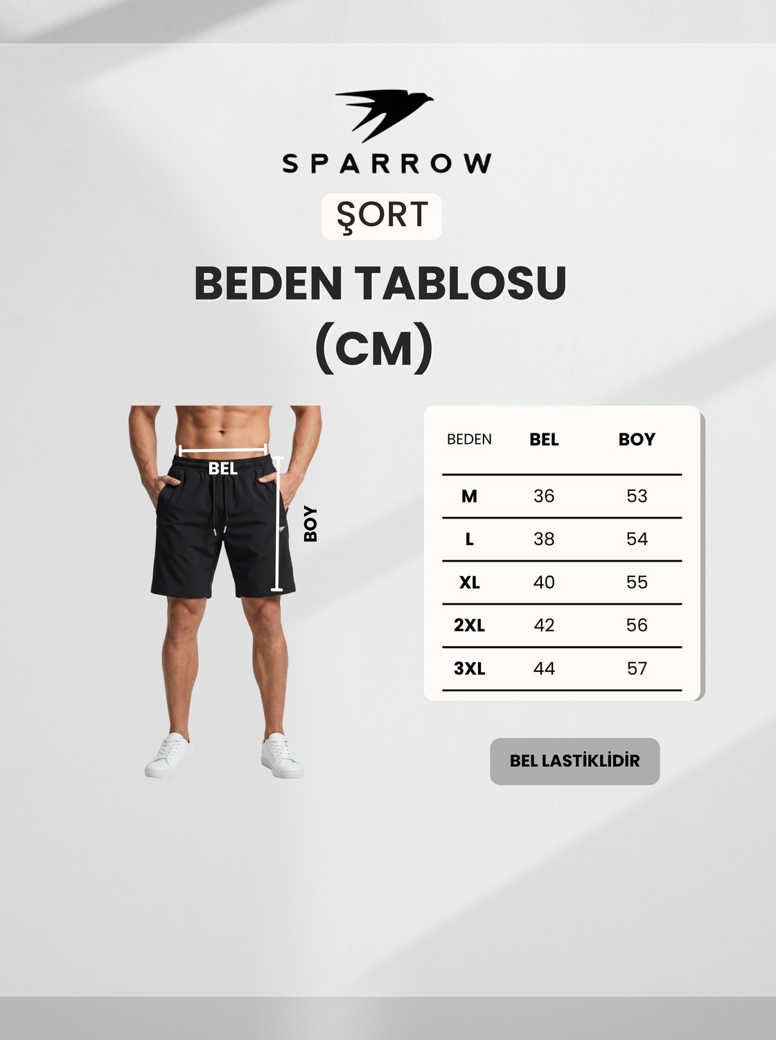 Sparrow Erkek Nefes Alan Kumaş Regular Yüksek Baskılı Şort görsel 5