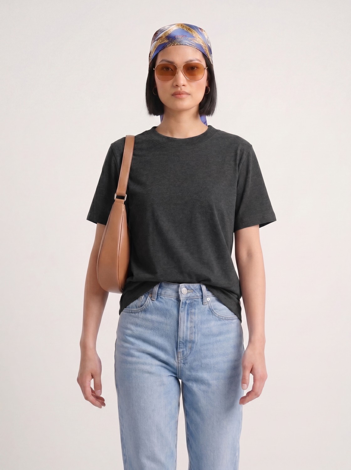 Babokah Giza Pamuk Basic T-Shirt görsel 5